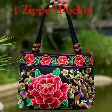 Vintage National Ethnic Embroidery Bags