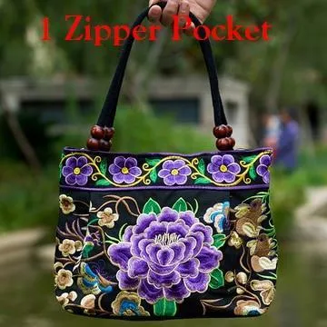 Vintage National Ethnic Embroidery Bags