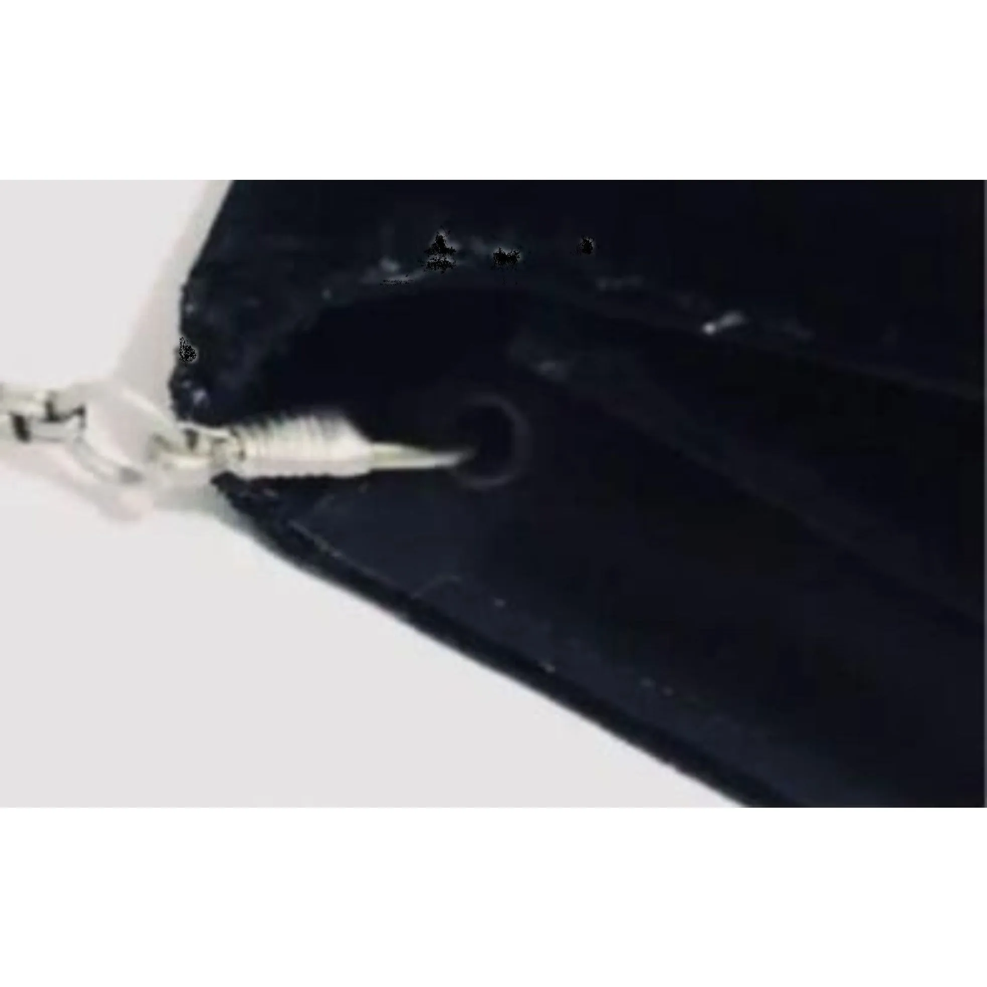 Vintage, one of a kind, Gucci, black silk velvet over leather, two-way- clutch or cross body with an Art Deco rhinestone design