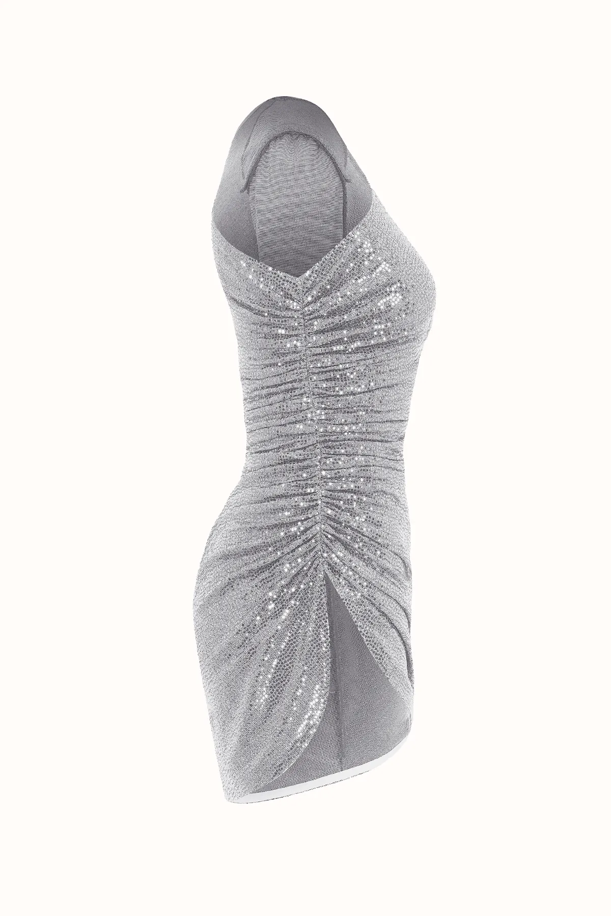 VIVA FOREVER DRESS / SHINY ECRU