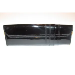 W Clutch Black Leathergold Bow Only today International tracking Gucci Accent Patent