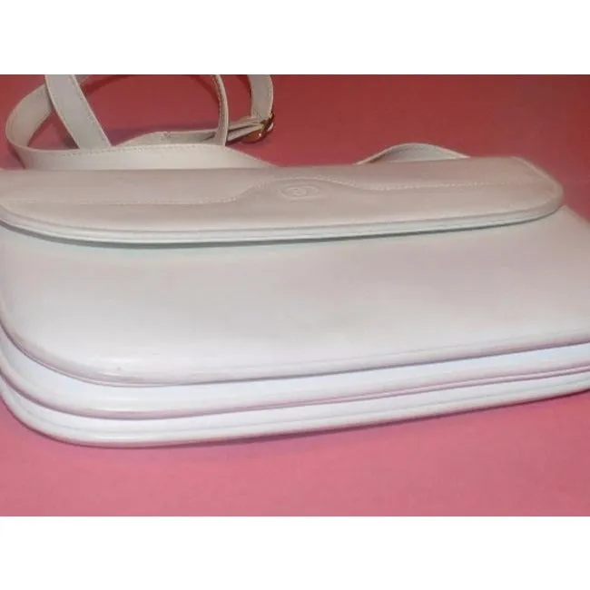 Way Cross First-dibs sale Rich variety Gucci Vintage Body Two Bag Leather White