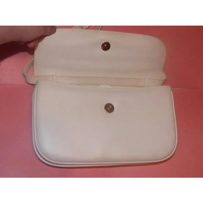 Way Cross First-dibs sale Rich variety Gucci Vintage Body Two Bag Leather White