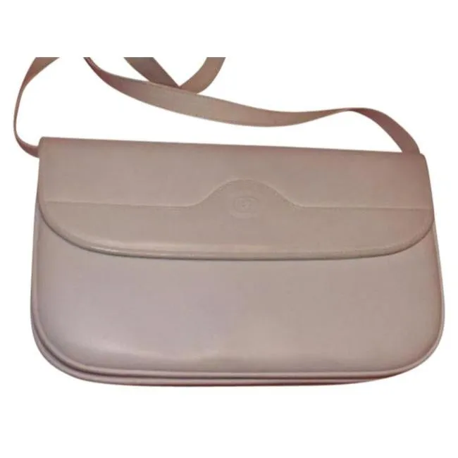 Way Cross First-dibs sale Rich variety Gucci Vintage Body Two Bag Leather White