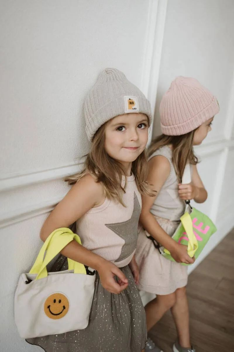 White Love Tote Purse