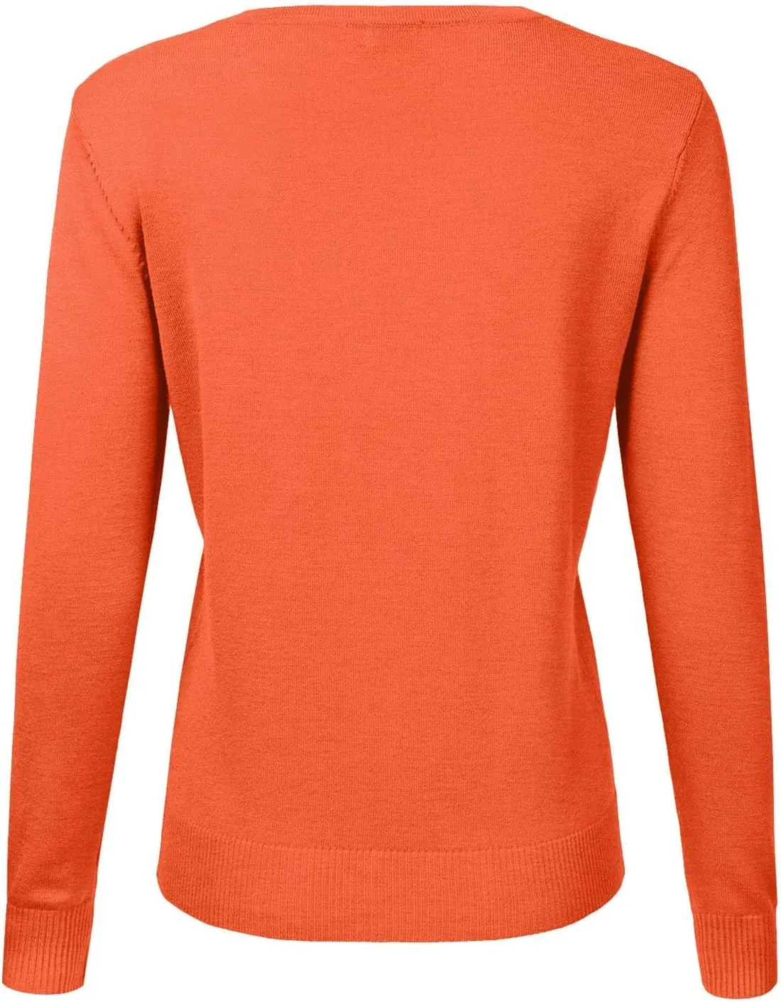 Women Cardigan 3/4 Sleeves Open Front Autumn and Winter Models of Classic Versatile Basic Women's Long Sleeve