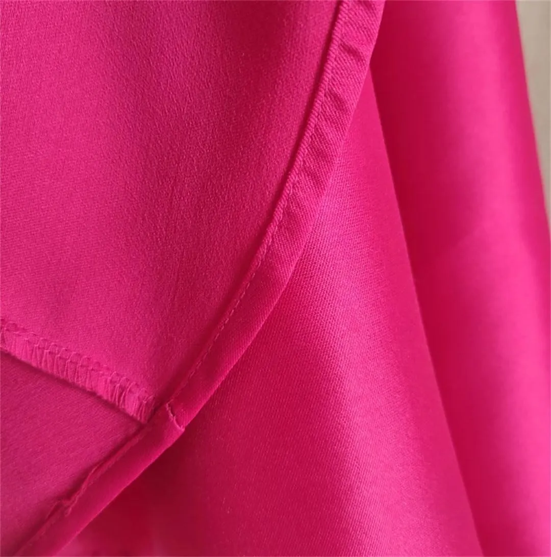 Women Dress Long French Hepburn Style Party Elegant Square Collar Short Sleeve Midi Vestidos Party Robe