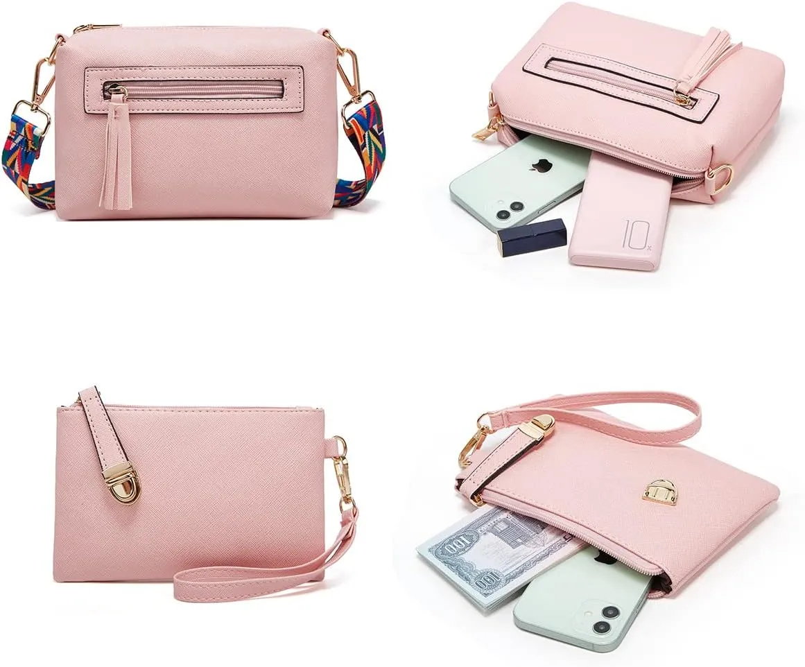 Women Fashion Handbags Wallet Tote Bag Shoulder Bag Top Handle Satchel Purse Set 4pcs