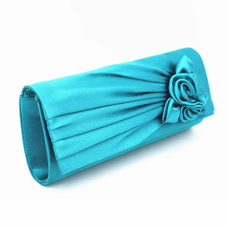 Women Flower Long Evening Bag for Weddings