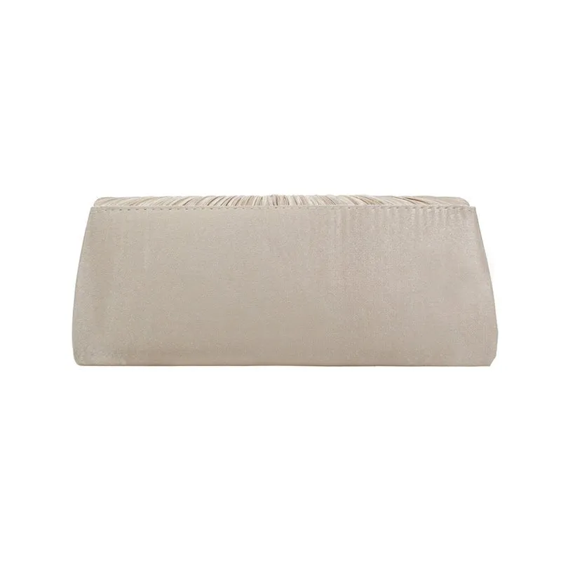 Women Flower Long Evening Clutch for Party