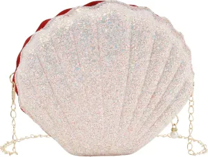 Women Mini Seashell Evening Clutch Handbag Cross-body Bag Shoulder Bag