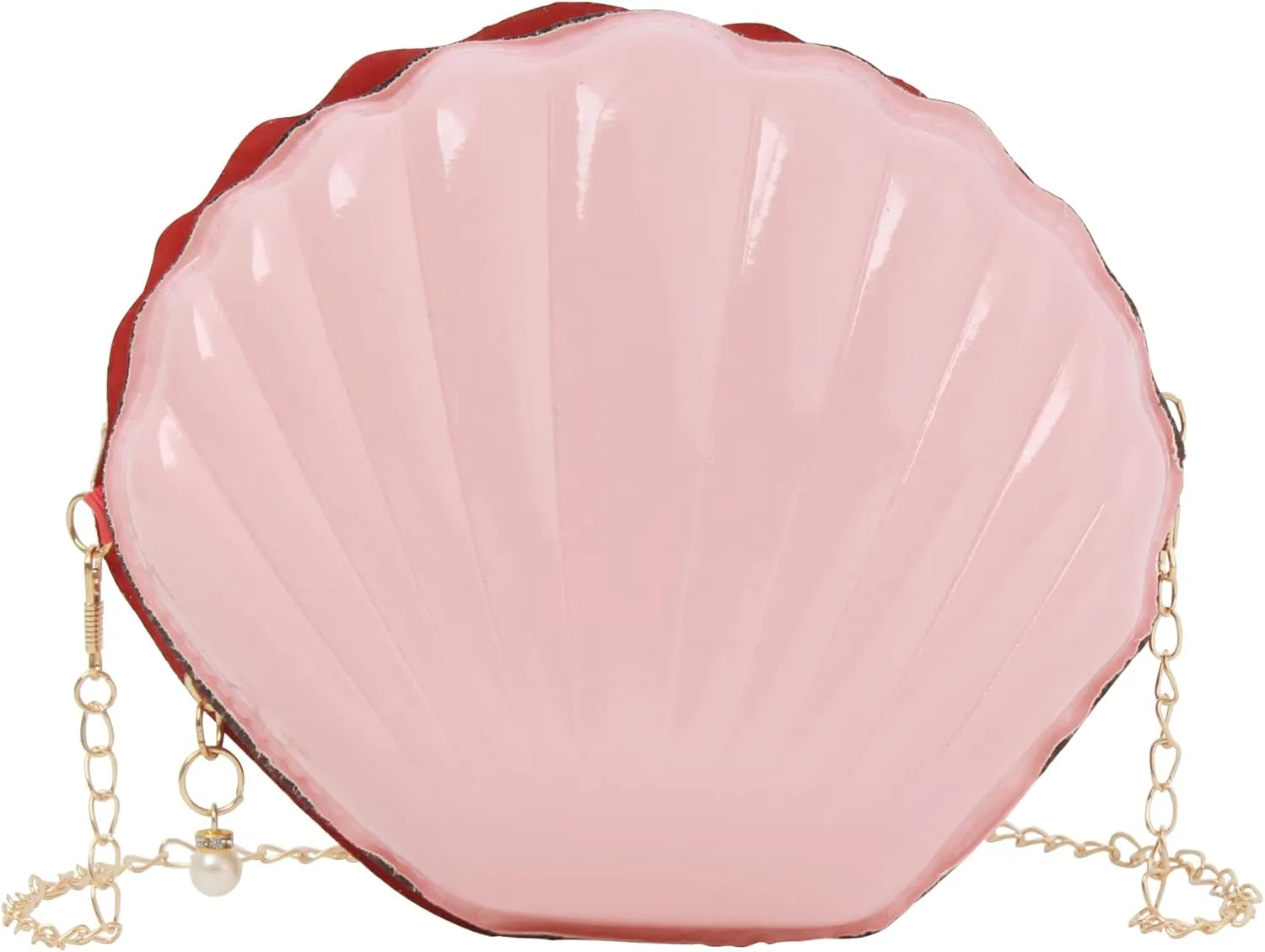 Women Mini Seashell Evening Clutch Handbag Cross-body Bag Shoulder Bag