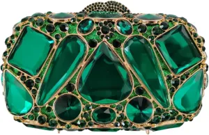 Women Rhinestone Evening Bag Luxury Diamond Clutch Crystal Party Purse Formal Sparkly Handbag for Prom Cocktail