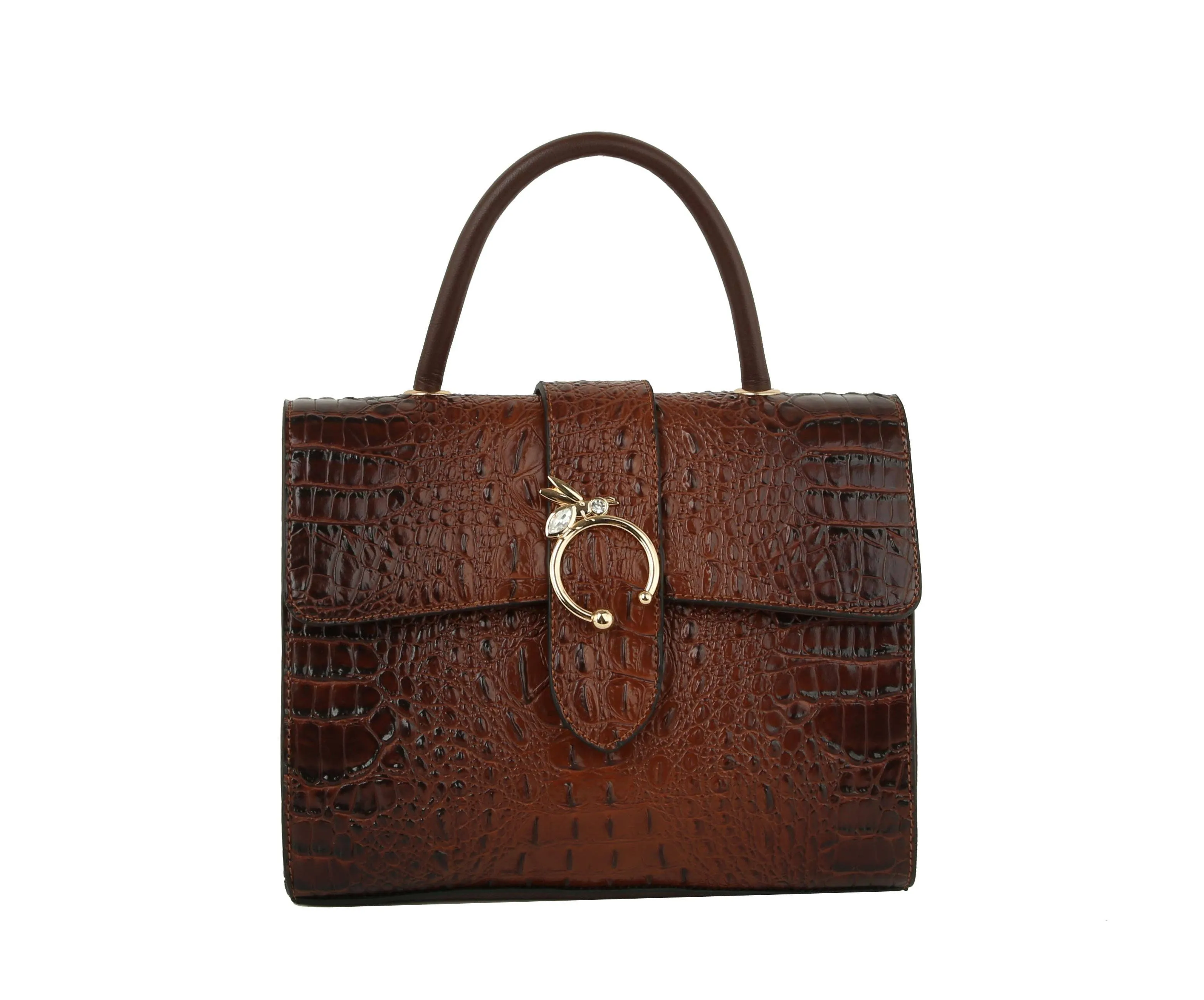 Women Top Handle Satchel Tote Purse Work Handbag: BLUE