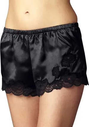 Women's 100% Silk Tap Pant, Flattering Fit, Le Tresor Collection, Sleepwear, Lingerie, Beautiful Gift Packaging