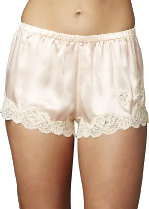 Women's 100% Silk Tap Pant, Flattering Fit, Le Tresor Collection, Sleepwear, Lingerie, Beautiful Gift Packaging
