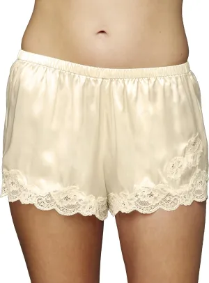 Women's 100% Silk Tap Pant, Flattering Fit, Le Tresor Collection, Sleepwear, Lingerie, Beautiful Gift Packaging