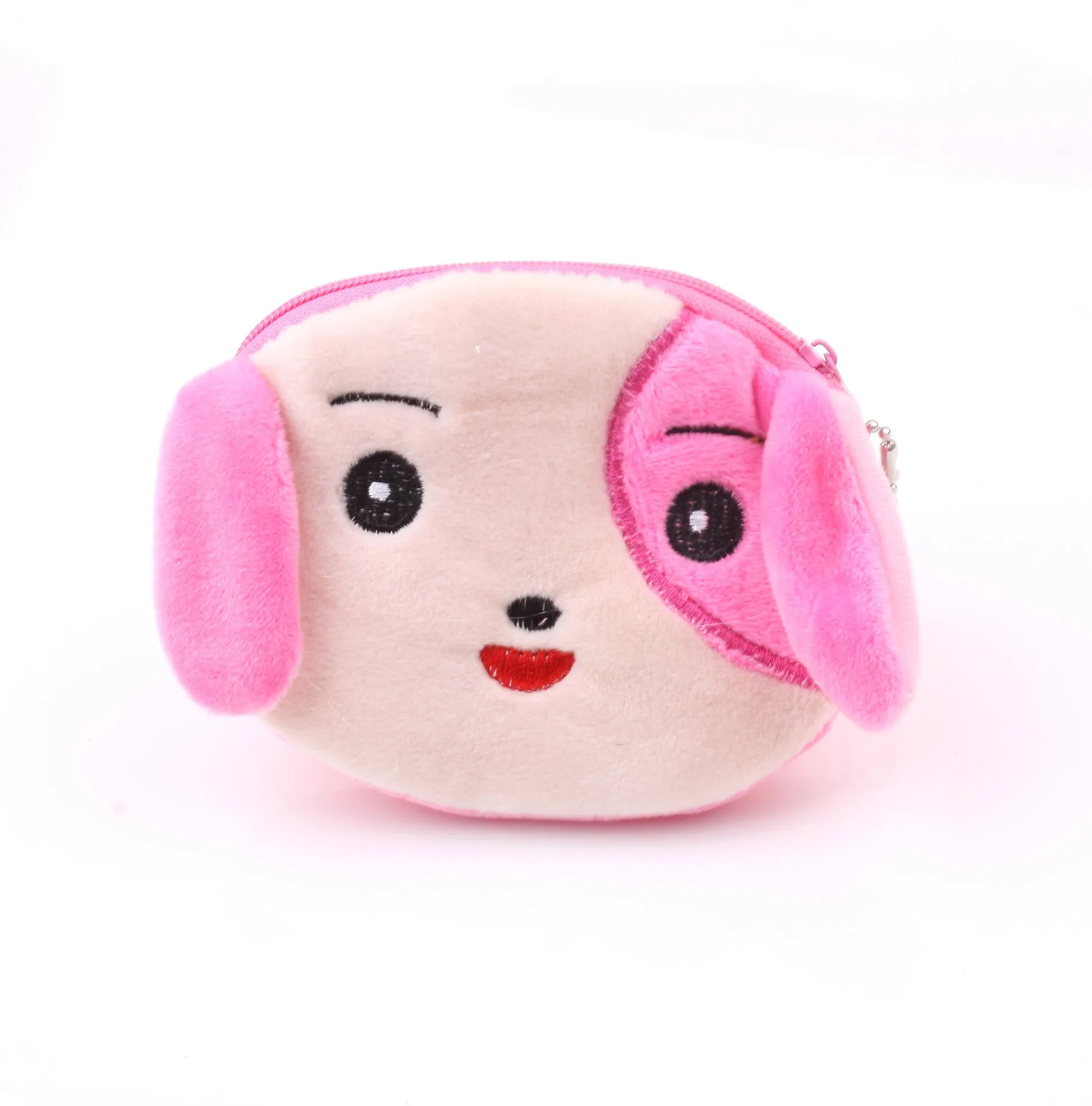 Women's Cute Korean Style Cartoon Cloth Coin Purses