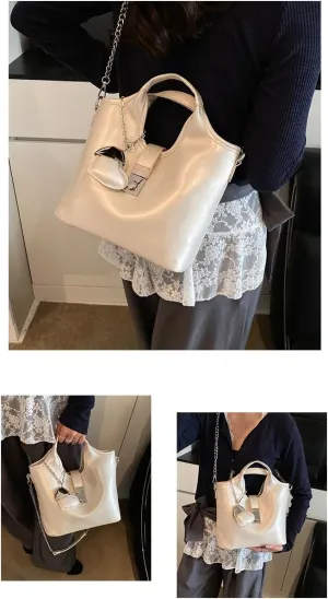 Women’s Detachable Strap Handbag – Versatile Purse, Stylish Shoulder Bag with Multiple Carrying Ways