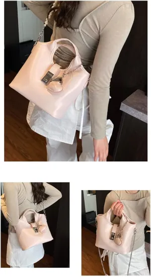 Women’s Detachable Strap Handbag – Versatile Purse, Stylish Shoulder Bag with Multiple Carrying Ways