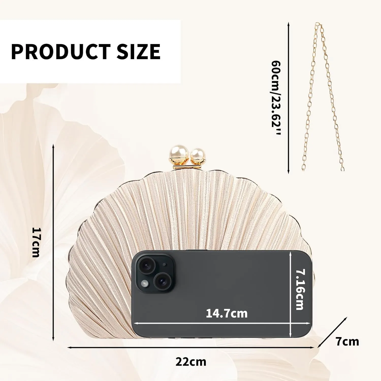 Women's Evening Handbags,Clutch Bag,Pearl Clutch,Seashell Purse,Dress Evening Bag,Women's Wedding Party