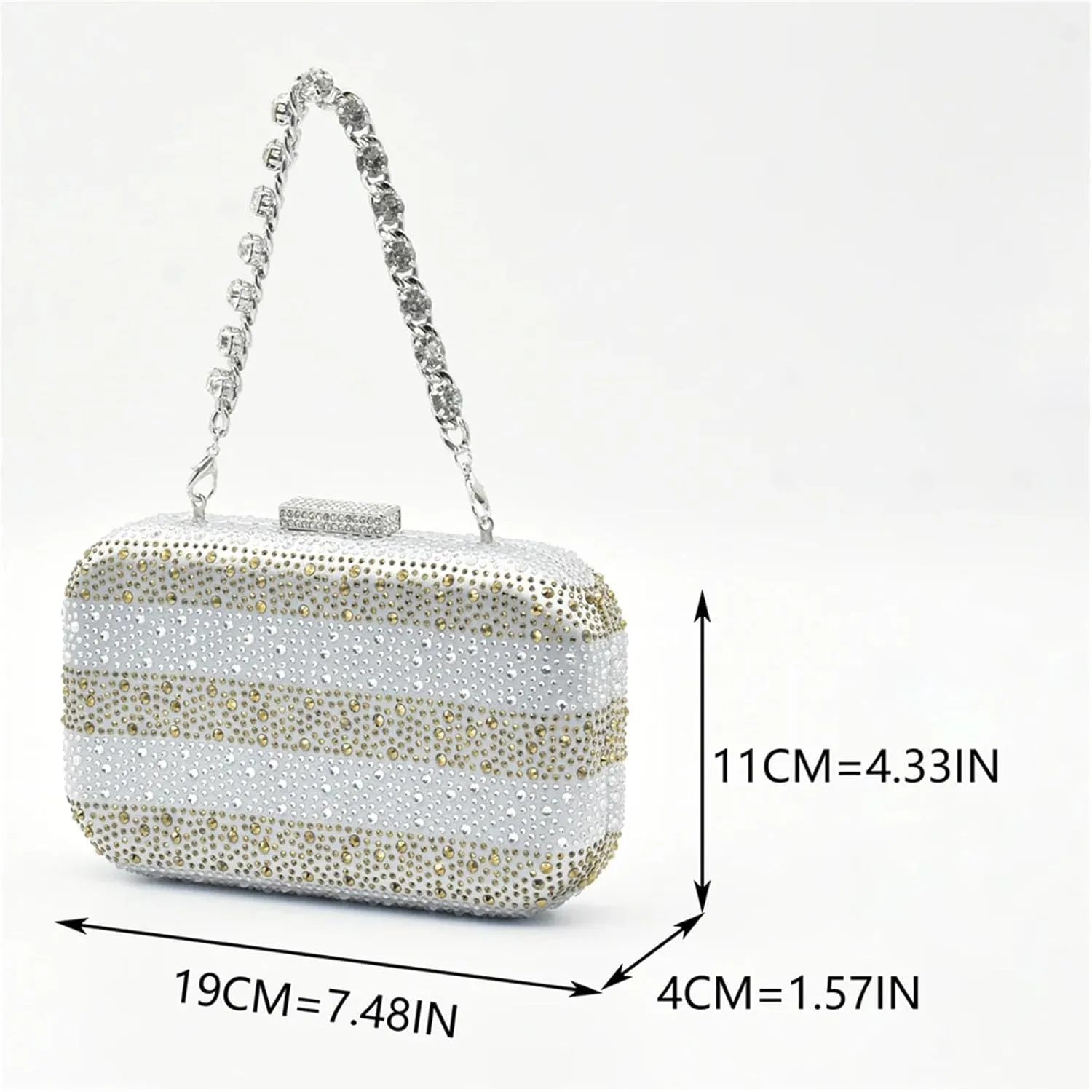 Womens Flower Crystal Clutch Purses Italian Wedding Shoes Set Rhinestone Bridal Pumps and Matching Evening Bag Party