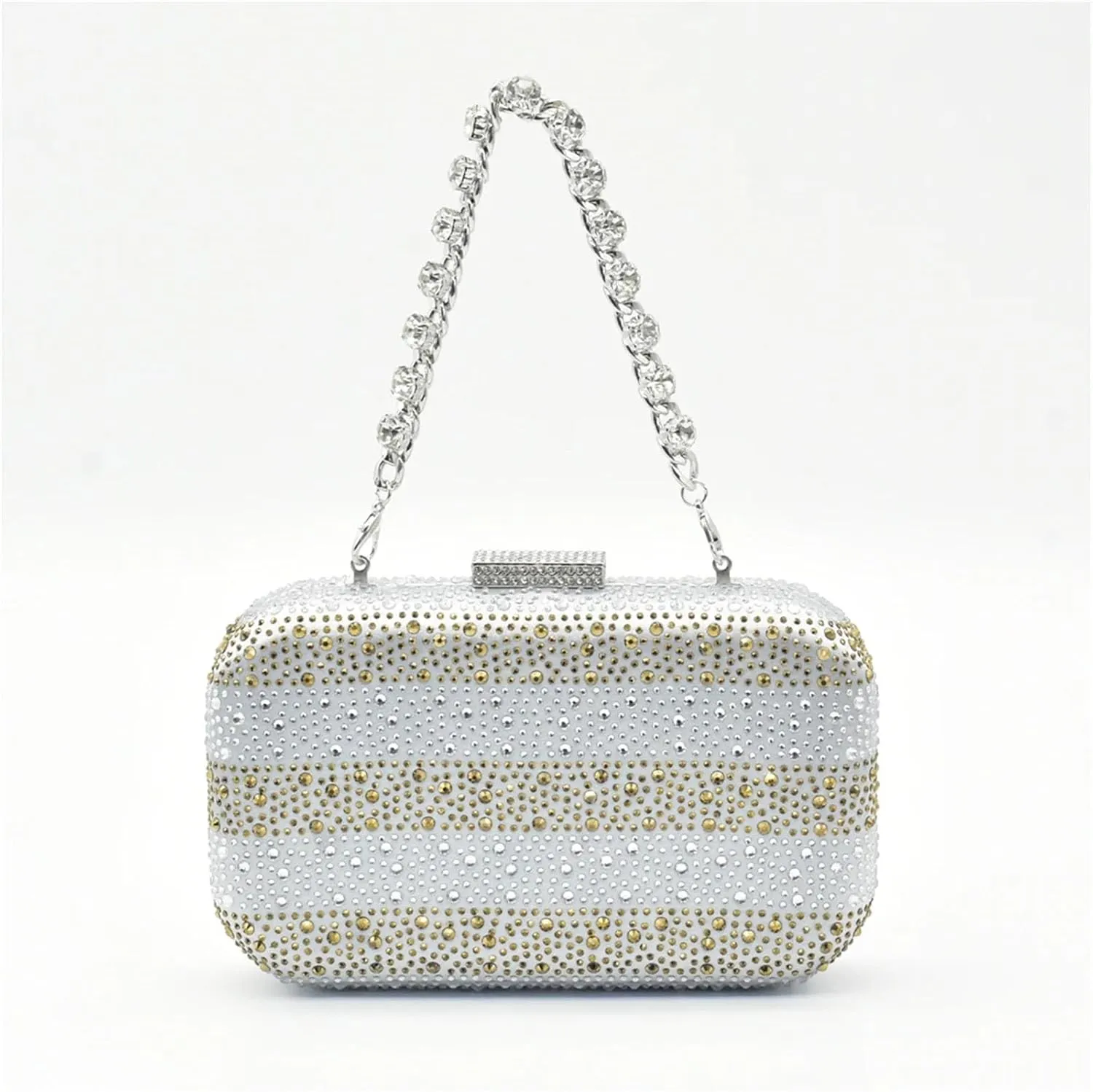 Womens Flower Crystal Clutch Purses Italian Wedding Shoes Set Rhinestone Bridal Pumps and Matching Evening Bag Party