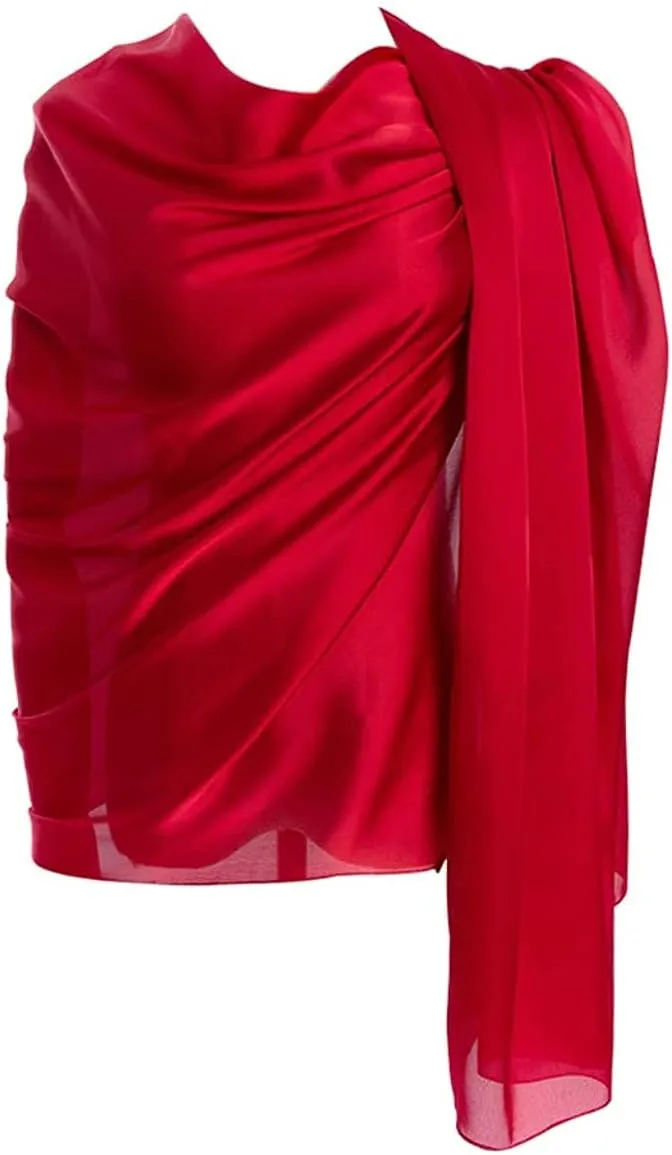 Women's Scarves 100% Silk Long Lightweight Scarfs for women