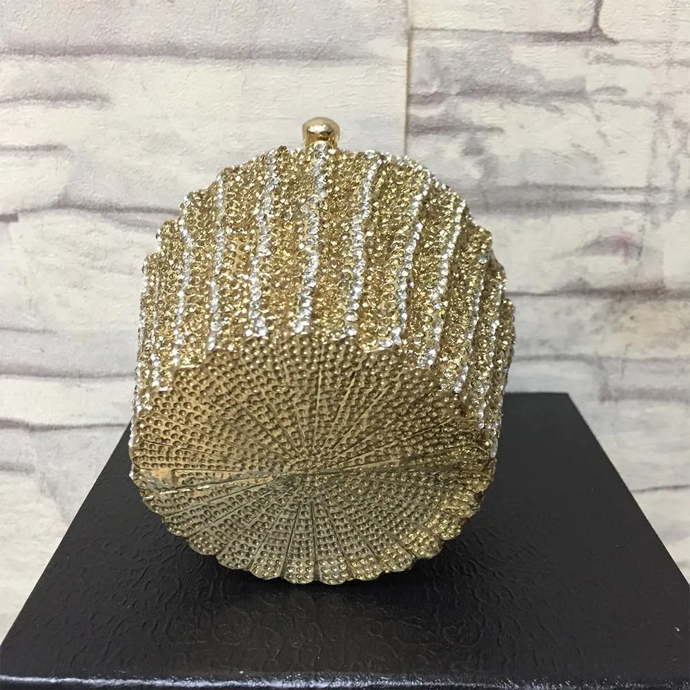 Women's Shoulder Handbags Crystal Cupcake Purse Evening Bag Luxury Purses and Handbags Cupcake Plush Purse Pink Silver