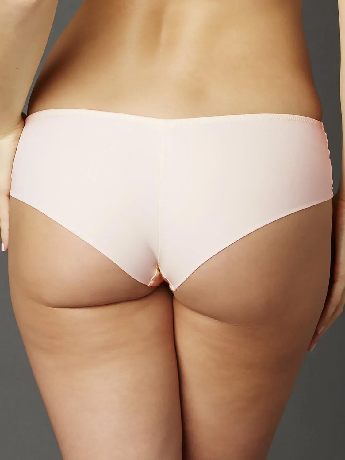 Women's Silk Hipster, Lace Trim, Elastic Free, Le Tresor Collection