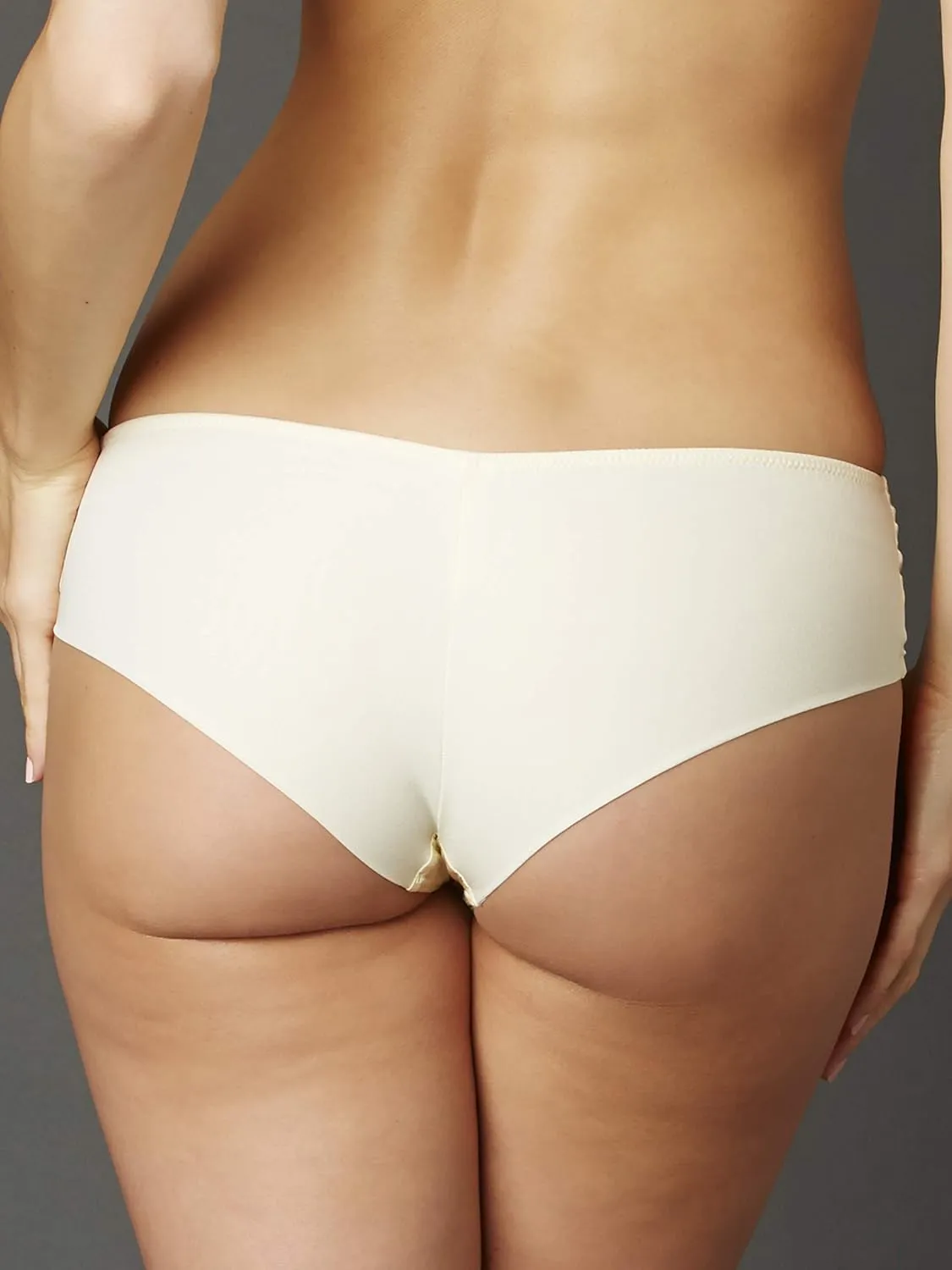 Women's Silk Hipster, Lace Trim, Elastic Free, Le Tresor Collection