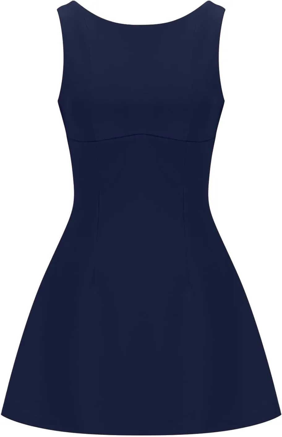 Women's Summer Sleeveless Bodycon Mini Dress Strapless Slim Fit Basic Casual Dresses Club Party Cocktail Short Dress