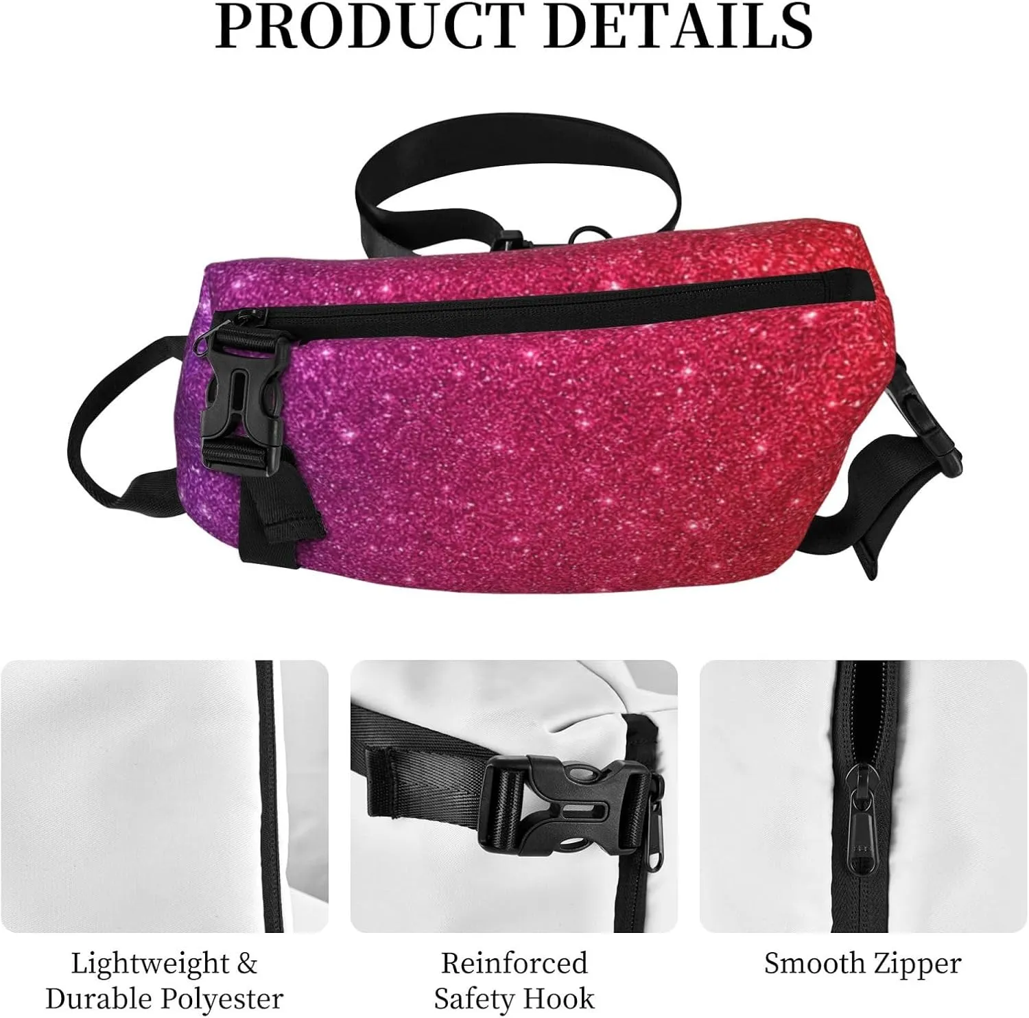 Wood Grain Print Travel Crossbody Backpack Bag,Lightweight Sling Bag For Travel Unisex