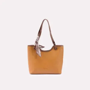 Yellow Casual Shoulder Bag 0331255
