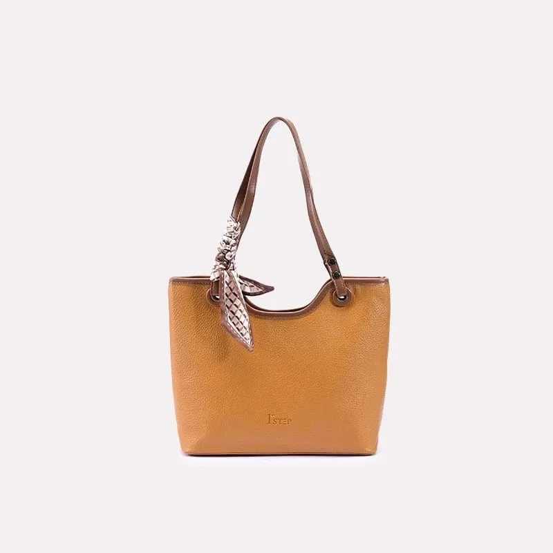 Yellow Casual Shoulder Bag 0331255
