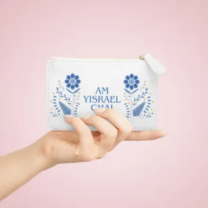 Yitzchak English Am Yisroel Chai Mini Clutch Bag