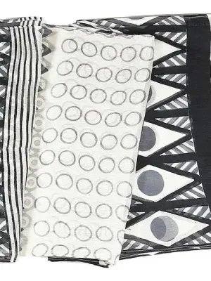 Zebra Chiffon Sheer Scarf