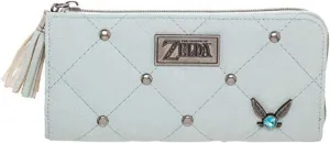 Zelda Navi Fairy Character Zip Around Women's Hand Purse Clutch Wallet