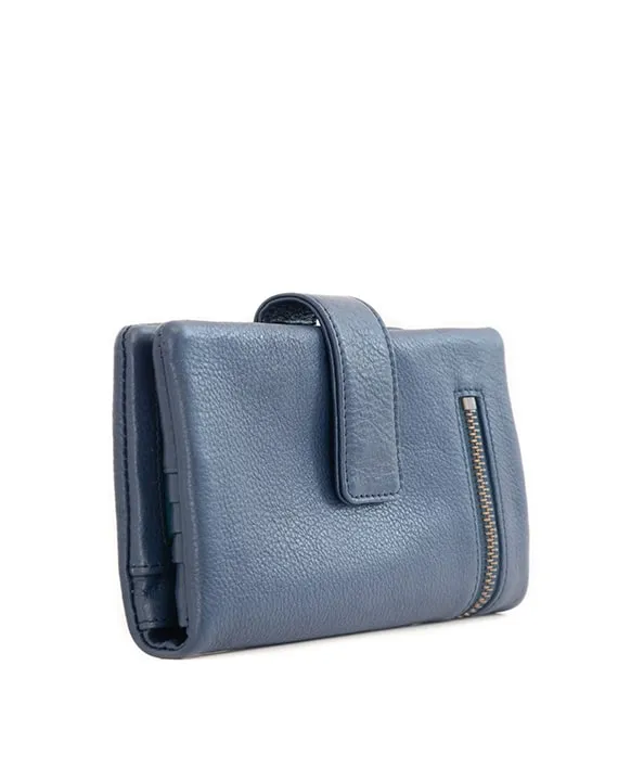 Zemp Carlene 15 CC Wallet | Navy Blue