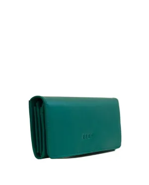 Zemp Claire 10 CC Wallet-Purse | Ocean Blue