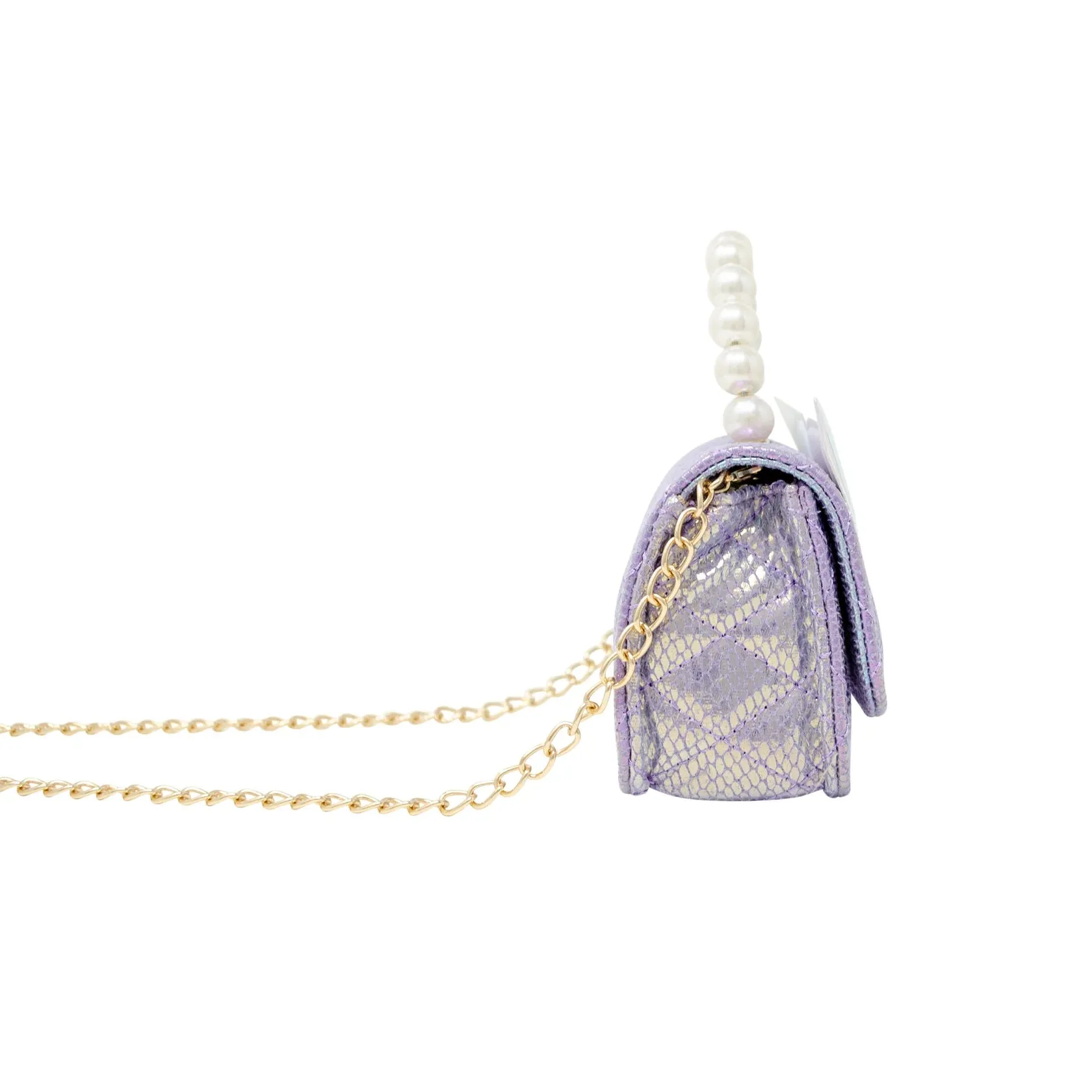 Zomi Gems Pearl Mermaid Tail Handbag