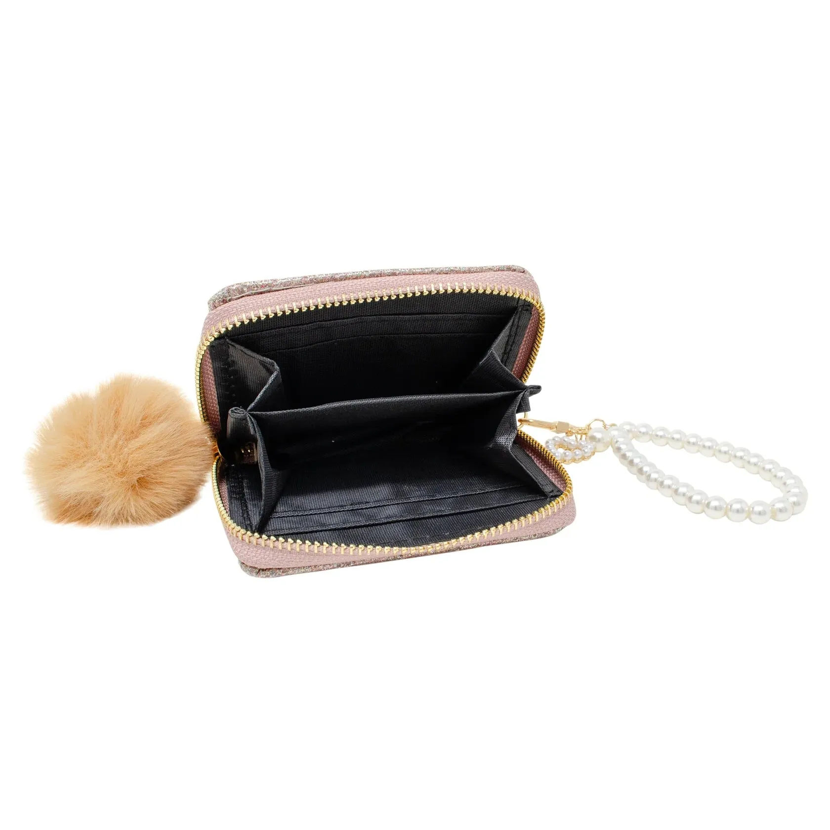 Zomi Gems Sparkle Pearl Strap Wallet